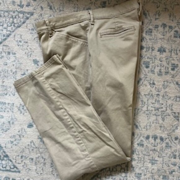 🧡Lee All Day Pant Stretch Chino Pants Women's 8 Short - Picture 2 of 8